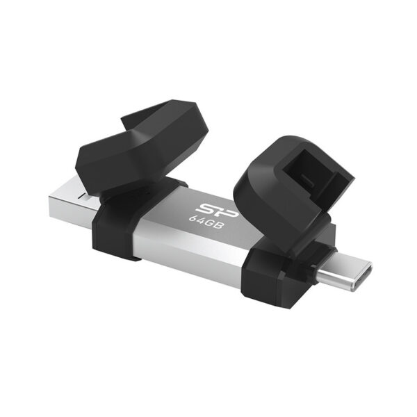 فلش مموری USB 3.2 سیلیکون پاور مدل C51 ظرفیت 64 گیگابایت