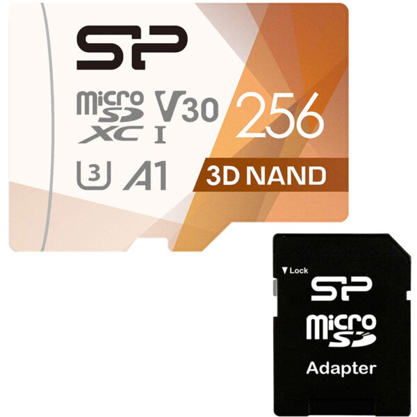 مموری میکرو سیلیکون پاور Superior Pro  UHS-I U3   256G