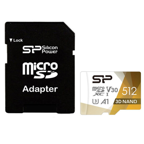 مموری میکرو سیلیکون پاور Superior Pro  UHS-I U3   512G